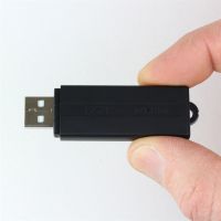 USB-stick med lydaktiveret aflytning, 25 dages standby tid