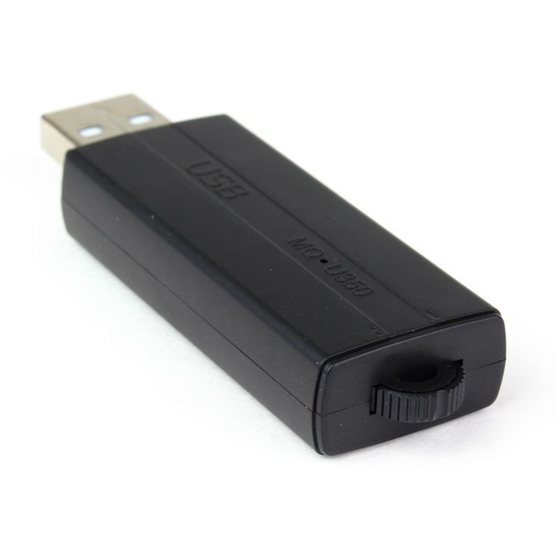 USB-lydoptager med lydaktivering, 25 dages standby