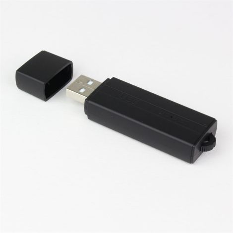 USB-stick med lydaktiveret aflytning, 25 dages standby tid