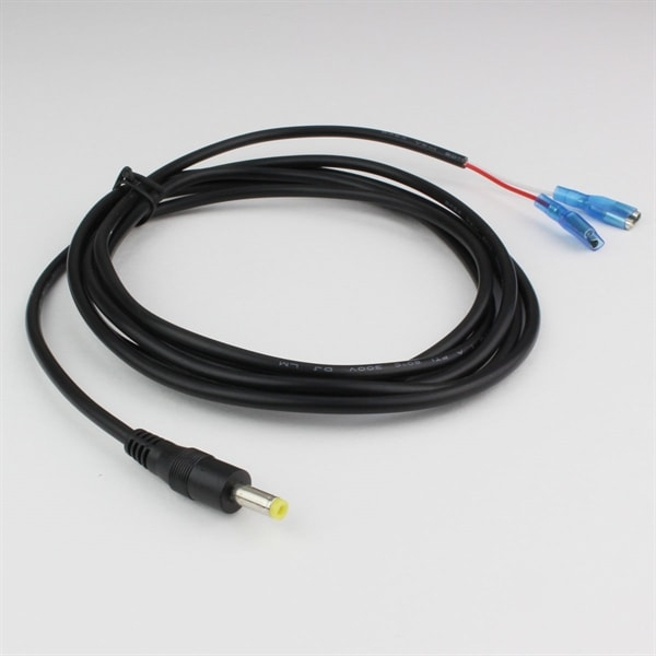 Kabel til eksternt 6/12 volt batteri eller strømforsyning universal