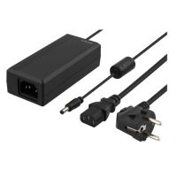 12 volt DC strømforsyning adapter 5 A