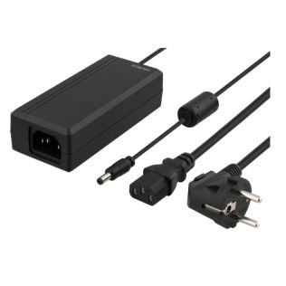 12 volt DC strømforsyning adapter 5 A