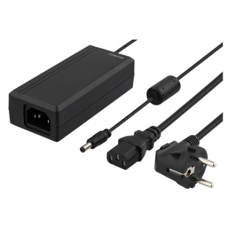 12 volt DC strømforsyning adapter 5 A