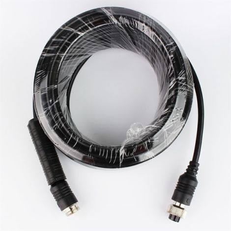Kabel til bakkamera 4 pol 15 meter