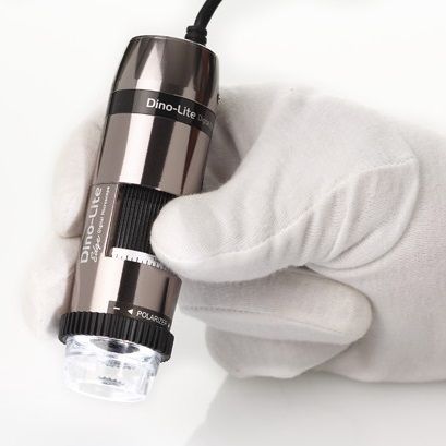 Dino-Lite Edge 5MP 10x - 140x med polarisering