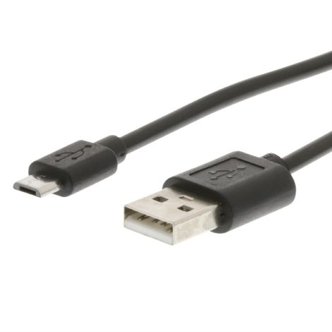 Micro-USB 1 meter. USB A Han - Micro B Han