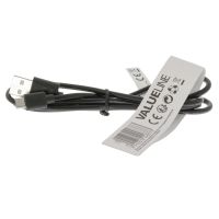 Micro-USB kabel 1 meter. USB A Han - Micro B Han