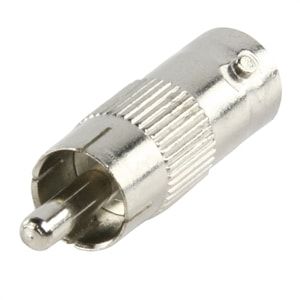 BNC contra - RCA han adapter