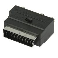 Scart-Adapter fra scart til S-Video / RCA (phono)