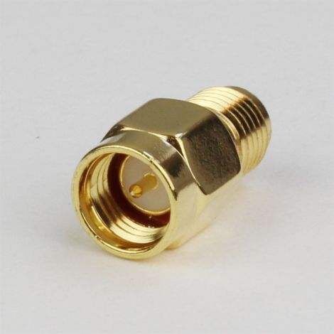 Sma Adapter RP SMA Han - SMA Han Guld 2-pak