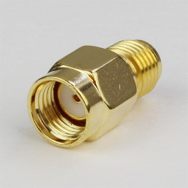 Billede af Sma Adapter RP SMA Hun - SMA Hun Guld