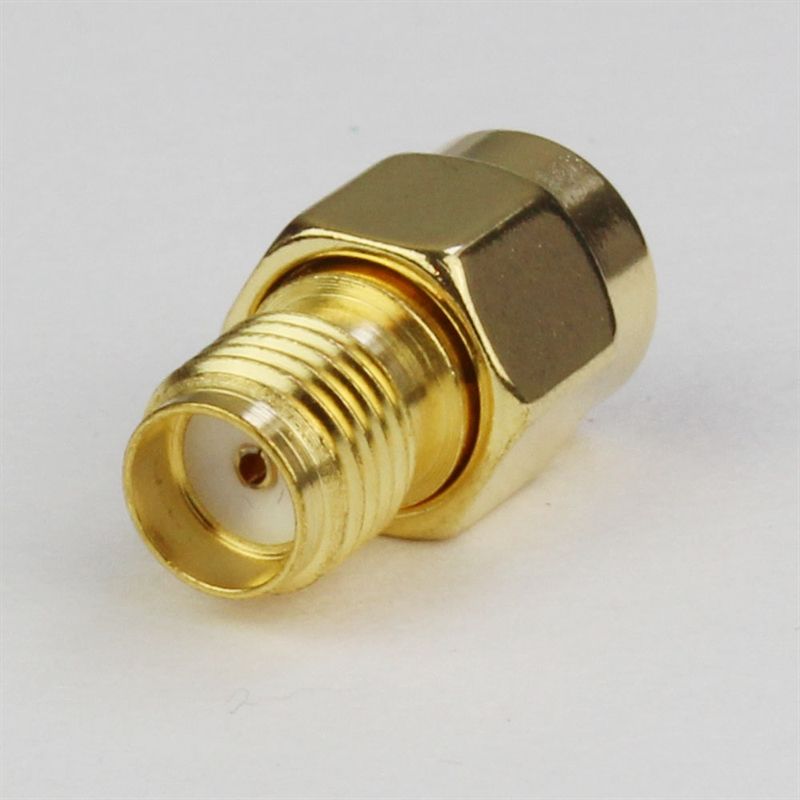 Sma Adapter RP SMA Hun - SMA Hun Guld