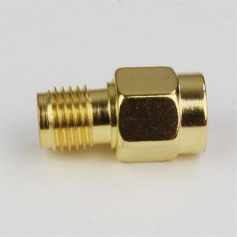 Sma Adapter RP SMA Hun - SMA Hun Guld