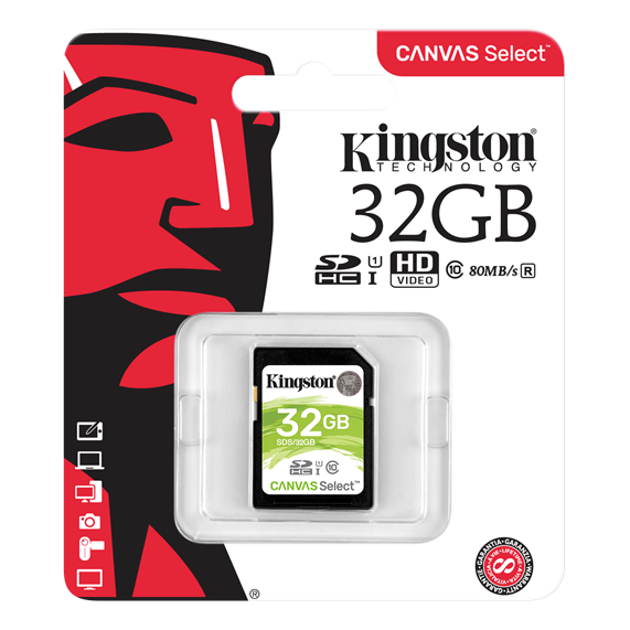 Billede af SD kort 32 GB class 10