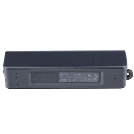 Lydaktiveret aflytning i powerbank, 150 dg. standby