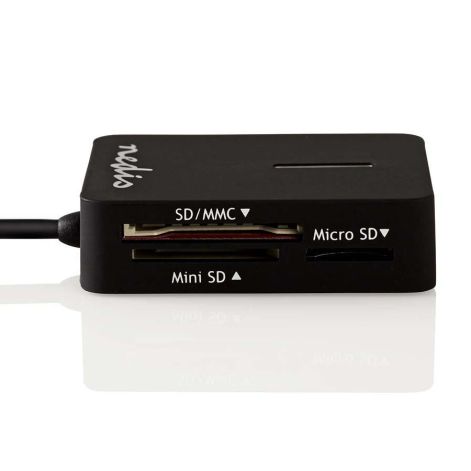 Kortlæser til SD-kort "all-in-one" til 8 slags hukommelseskort